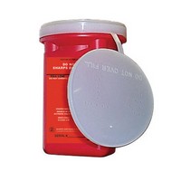 Sharps Compliance Incorporated 60100-120 Sharps 1 Quart Non-Mailable Needle Disposal Container